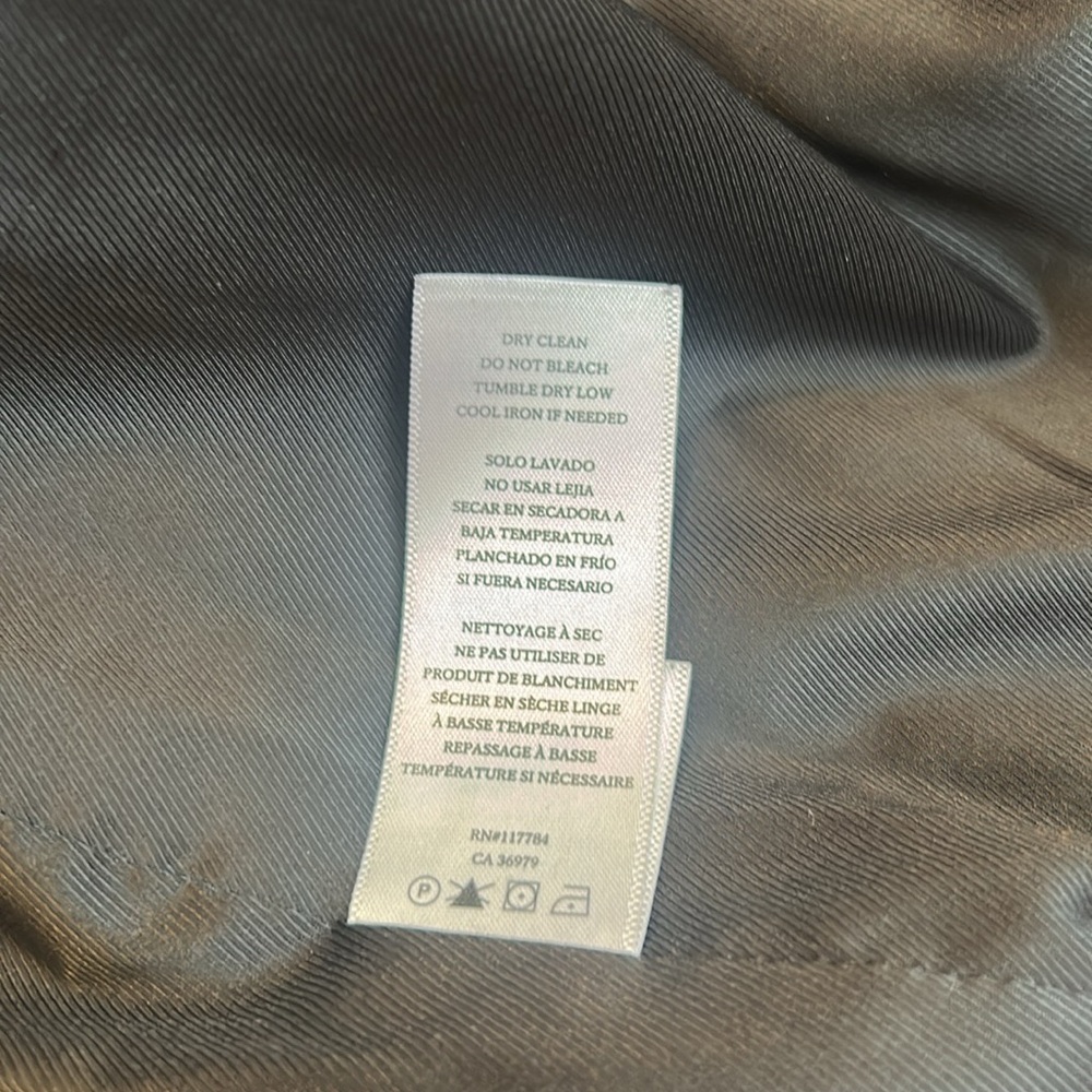 NWT Rails Otto Faux Leather Jacket in Black - Picture 15 of 16